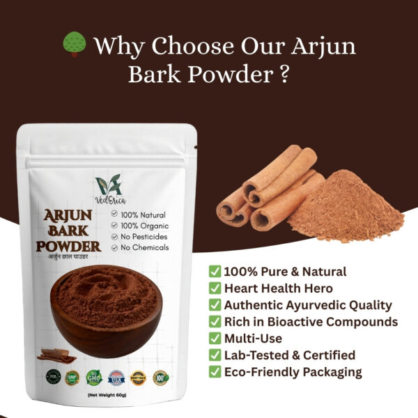 Arjun Bark Powder 60g - Image 3