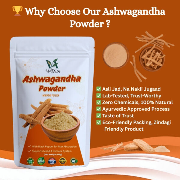 Ashwagandha Powder 60g - Image 2