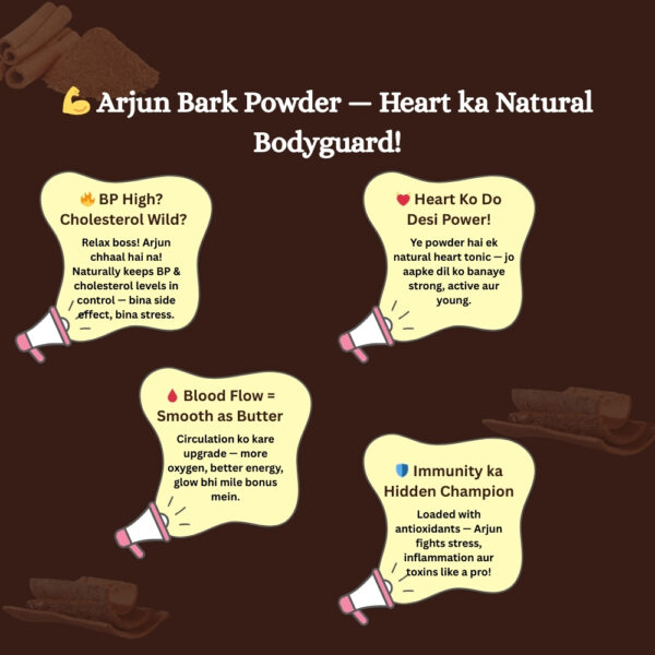 Arjun Bark Powder 60g - Image 6
