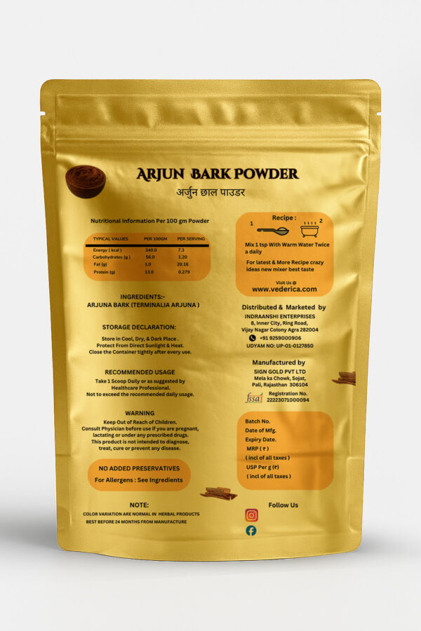 Arjun Bark Powder 210g - Image 2